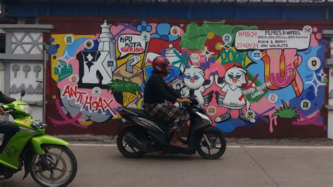 Mural Anti Hoax Pemilu