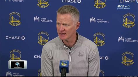 Steve Kerr Called The Warriors Disconnected When Asked About Draymond Green Youtube