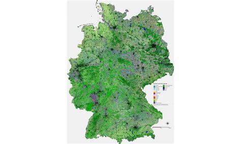 Map Of Germanys Agricultural Landscape Gim International