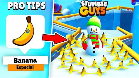 Pruebo Los Mejores Pro Tips Con La Banana De Stumble Guys Trucos