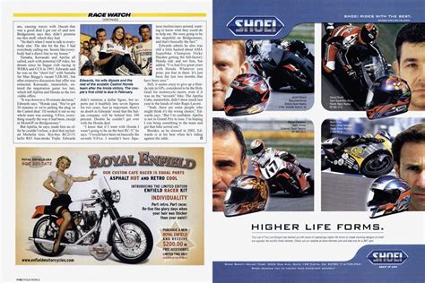 Royal Enfield Cycle World January 2003
