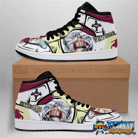 One Piece Yonko Whitebeard Sneakers Custom Shoes Official One Piece