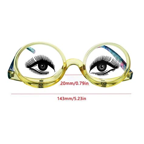 Buy Eyewear Rotating Makeup Reading Glasses Magnifying Glasses Cosmetic Glasses Folding