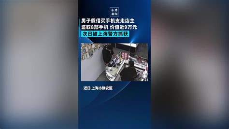 一男子连偷带骗卷走8部手机，隔天就被上海民警抓获 凤凰网视频 凤凰网