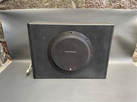 Jual Subwoofer Aktif Rockford Fosgate P300 10 Inch Di Lapak Taufiq Audio Malang Bukalapak