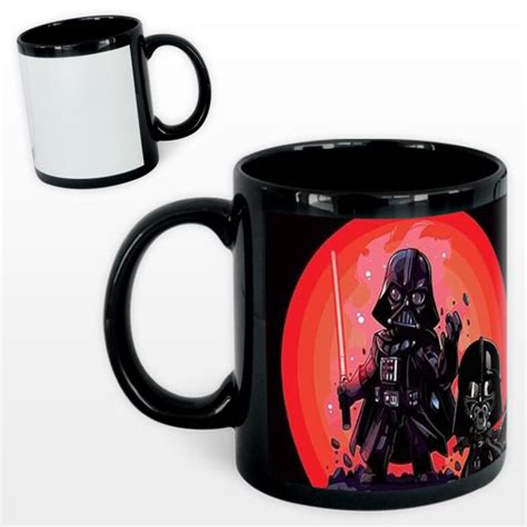 Taza Negra Con Ventana Oz Personalizada Vynculo Creativo