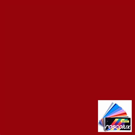 Rosco 27 Medium Red Gel Filter Sheet 20x24 Party Lighting Rosco