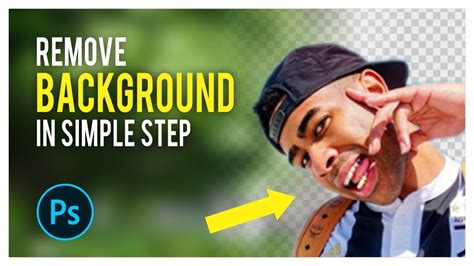 Easy Step Background Remover In Photoshop L How To Remove Image Background Photoshop Youtube