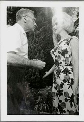 Marilyn And Director George Cukor On The Set Of Something S Got To Give