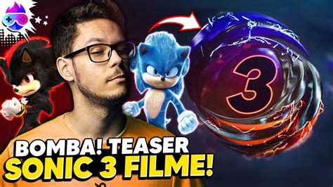 SEGREDOS E REFERÊNCIAS DO TEASER DE SONIC 3 O FILME YouTube