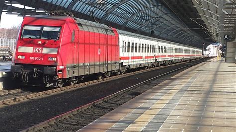 Br 101 032 1 Mit Seinem Ic Im Bahnhof Berlin Spandau Weiter Geht Die