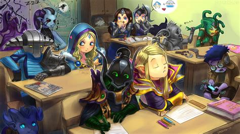 DOTA 2 School - DOTA 2 Game Wallpapers Gallery