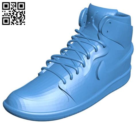 Air Jordan shoes B004476 file stl free download 3D Model for CNC and 3d ...