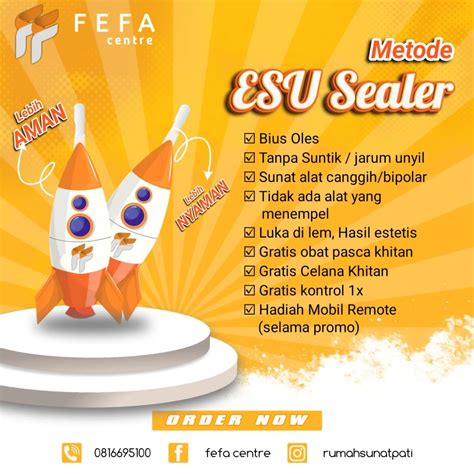 Esu Sealer Metode Sunat Nyaman Dan Kekinian Yang Paling Diminati Di