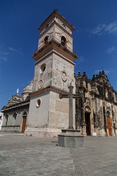 La Merced Church From Granada Nicaragua Stock Image Image Of America