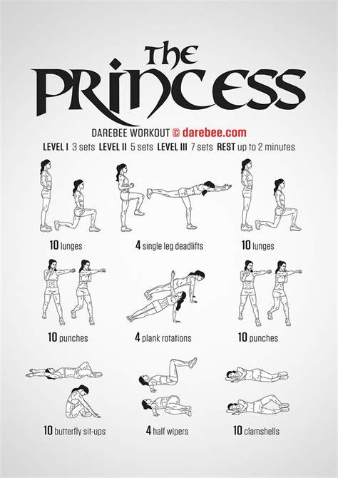 The Princess Workout | Princess workout, Superhero workout, Workout