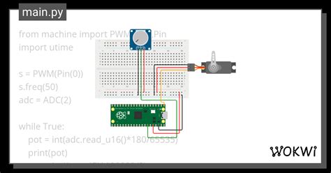 Servomotor Controlado Por Potenci Metro Wokwi Esp Stm Arduino