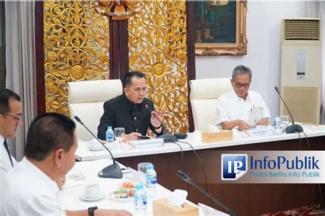 InfoPublik Pj Gubernur Sumsel H A Fatoni Ratas Bersama Sekda Dan