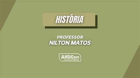 ESA Aula de História AlfaCon Militares YouTube