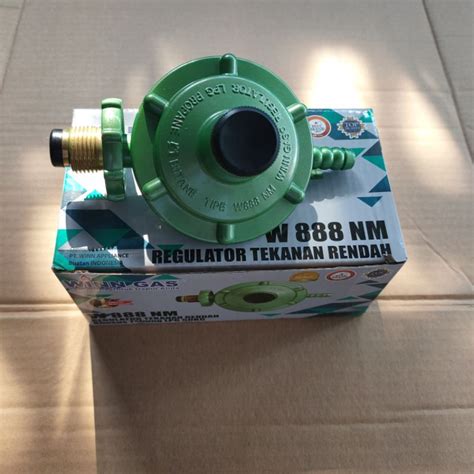 Jual Regulator Low Pressure Untuk Tabung Gas 50kg W 888 Nm Shopee Indonesia