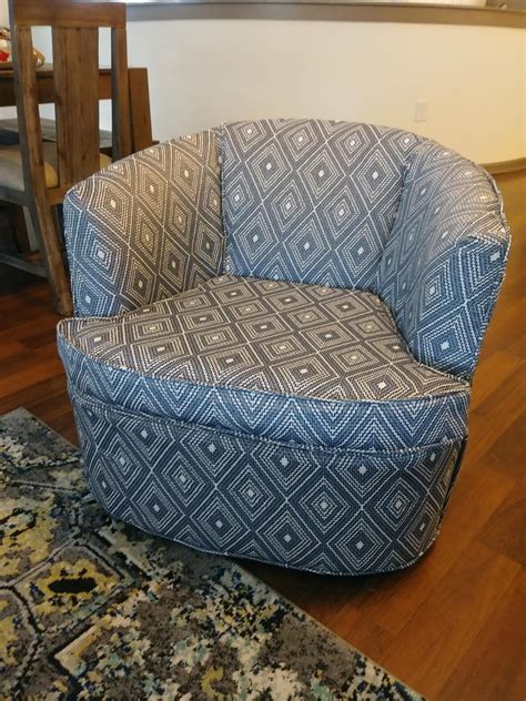 Custom Made Slipcovers: Barrel Chair