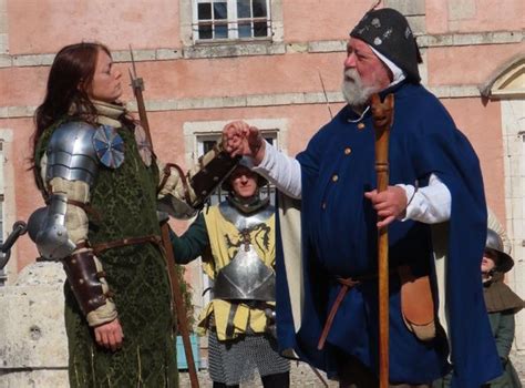 Les soldats de Jeanne dArc au château Meung sur Loire 45130