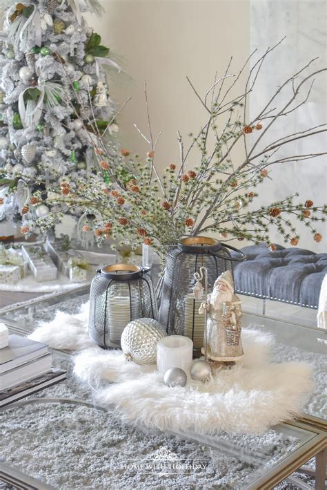 How I Am Transitioning Decor From Fall To Christmas On My Coffee Table Home With Holliday