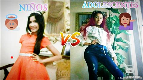 Niños vs Adolescentes RUBÍ KIU YouTube