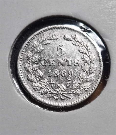 Netherlands William III 1689 1702 5 Cent 1869 BU Catawiki