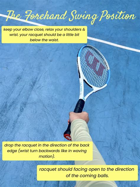 Beginner Guide To Tennis Forehand Grip And Swing 🎾 Galeri Diposting