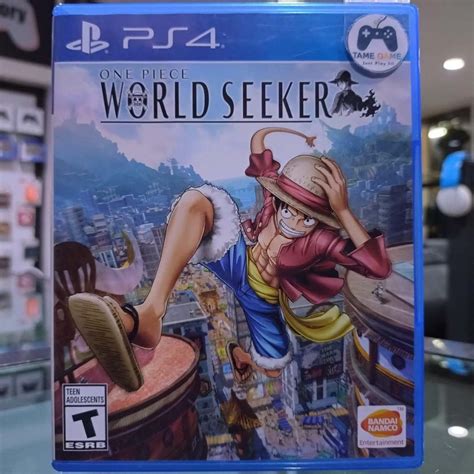 ภาษาอังกฤษ มือ2 Ps4 One Piece World Seeker แผ่นps4 เกมps4 มือสอง