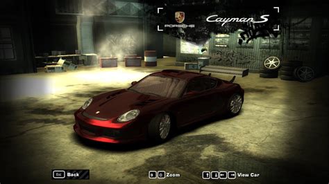 Nfs Most Wanted Baron Chef O Ganhei A Porshe Cayman S