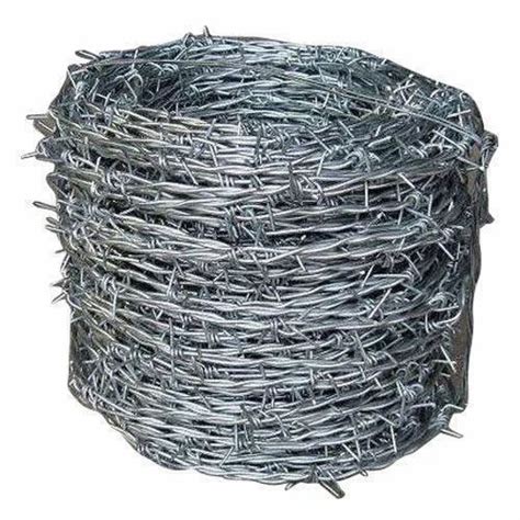 Stainless Steel Barbed Wire SS Barbed Wire Latest Price