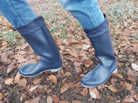 Alte Blaue Gummistiefel Blue Vintage Wellies Homersimpson Flickr