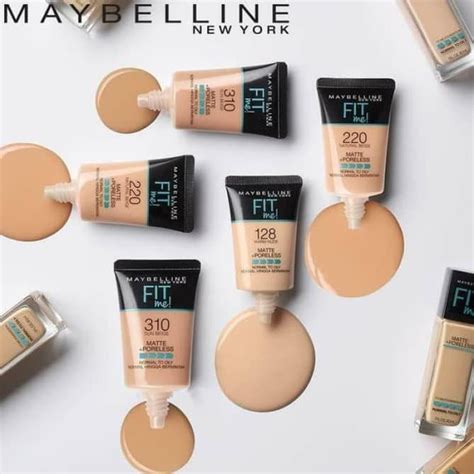 Jual New Maybelline Fit Me Matte Poreless Foundation Tube 18Ml 128 Warm Nude Harga Terjangkau