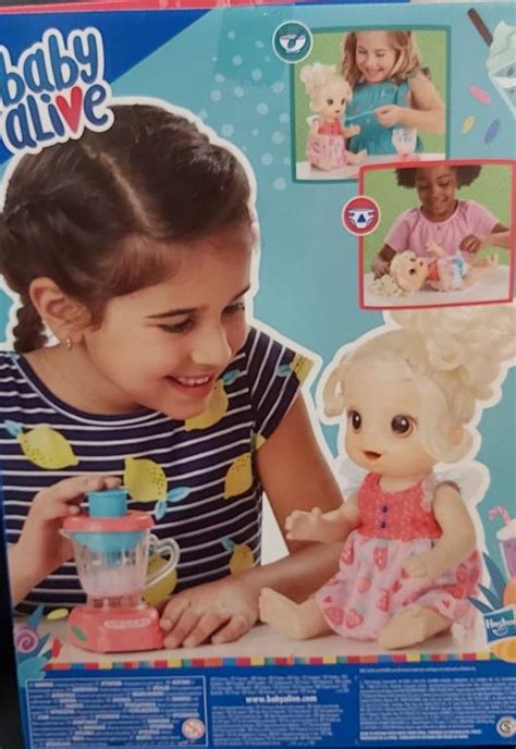 Baby Alive Magical Mixer Baby Doll Strawberry Shake With Blender