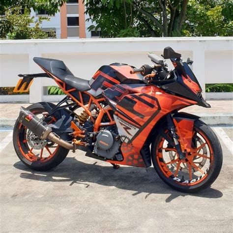 Ktm Rc390 Motorbike For Rental Sg Vroom Leasing