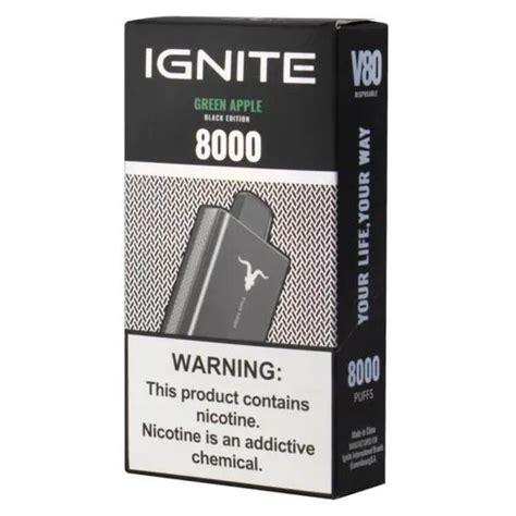 Ignite V80 Pod Descartável 8000 Puffs