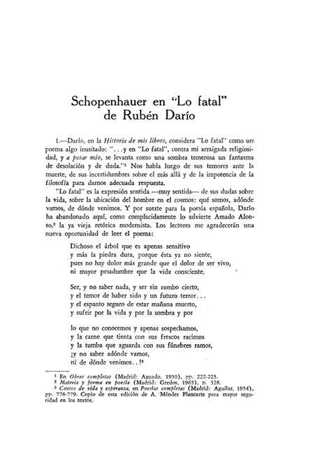 Pdf Schopenhauer En Lo Fatal De Rub N Dar O