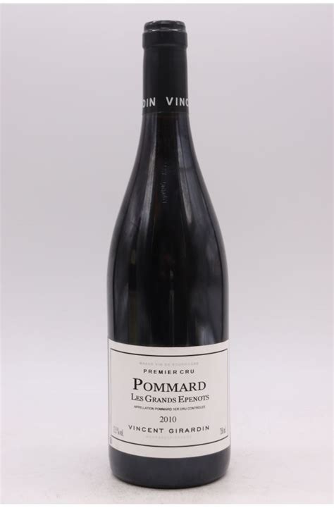 Vincent Girardin Pommard 1er Cru Les Grands Epenots 2010