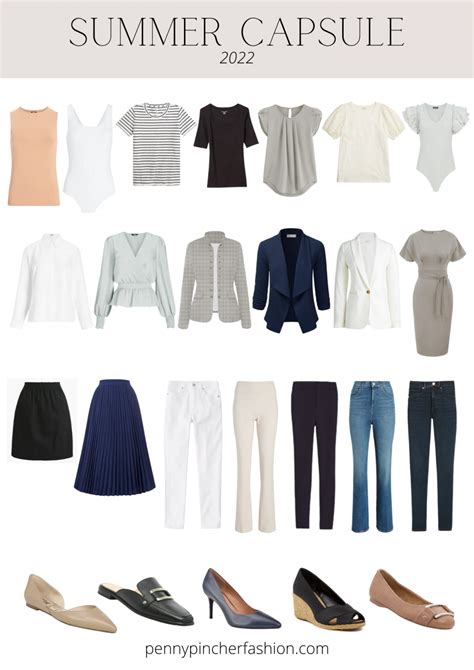 Summer 2022 Capsule Wardrobe For Work Penny Pincher Fashion Ph