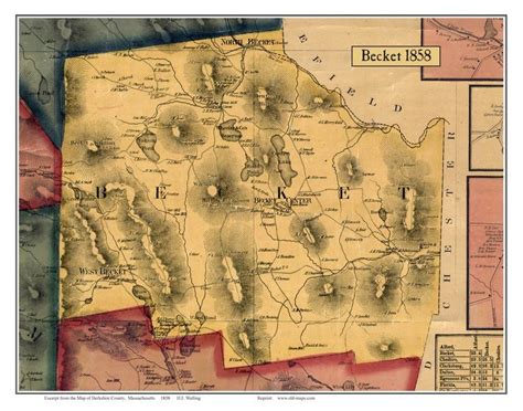 Old Maps Of Berkshire County