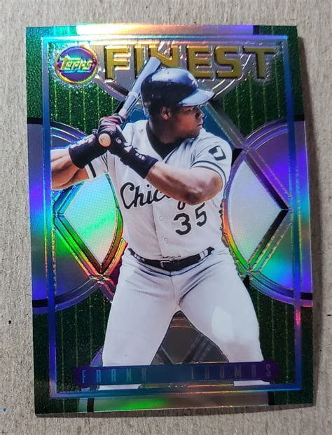 Topps Finest Flashbacks Refractor Frank Thomas For Sale