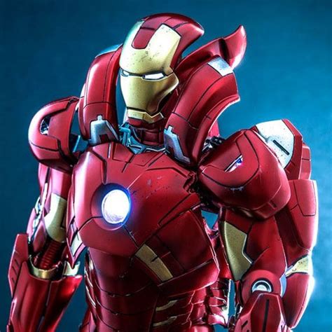 Hot Toys Iron Man Mark Vii Open Armor Version Iron Man Diorama