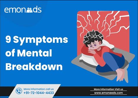 symptoms  mental breakdown emoneeds