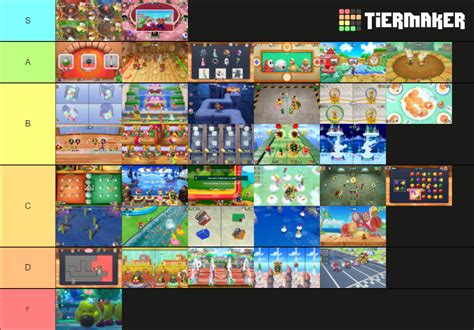 Super Mario Party Minigames Tier List Community Rankings TierMaker