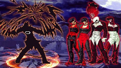 Kof Mugen White Flame Iori Yagami Vs Red Flame Iori Yagami Team Youtube