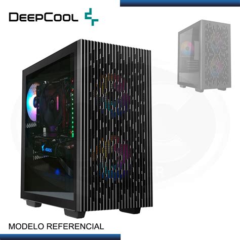 Case Deepcool Matrexx 40 3fs Sin Fuente Vidrio Templado Usb 30usb 20