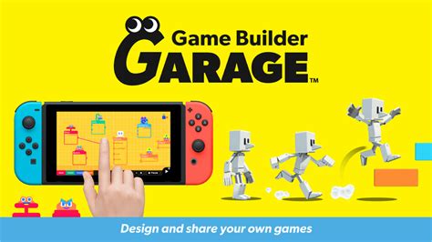 Nintendo Annonce Game Builder Garage Un Titre Switch Qui Vous Permet