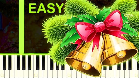 Carol Of The Bells Easy Piano Tutorial Youtube